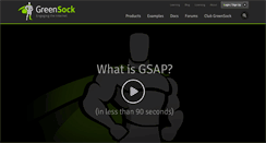 Desktop Screenshot of greensock.com